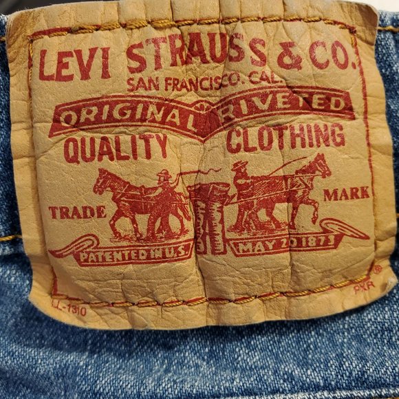 Levi's 550 Relaxed Boot Cut sz 8L Women's Jeans Medium Wash EUC - Picture 5 of 12